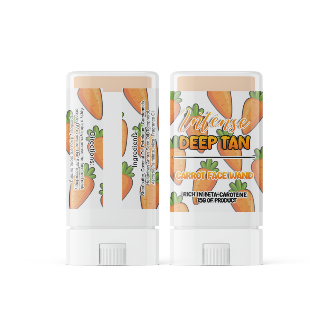 Intense Deep Tan Carrot Face Wand